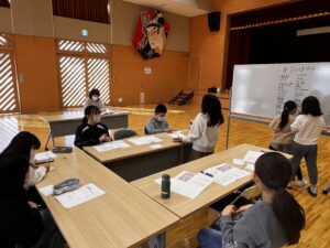 イベント開催に向けたこども実行委員会での話し合いをおこなしたい